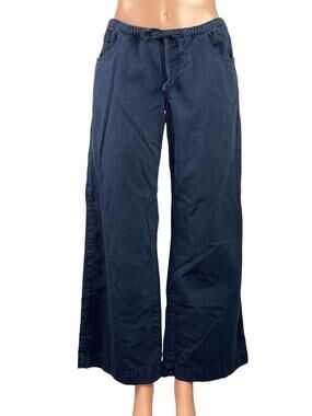Brandy Melville Navy Wide Leg Pants